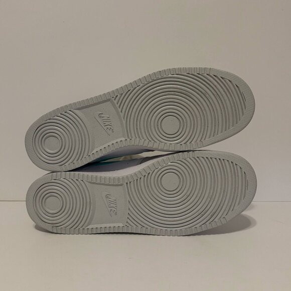 Nike Court Vision Low Next Nature Size 12 Men (FZ4124-100) White/Mint - New - Picture 7 of 9